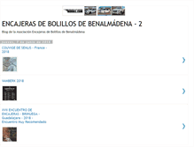 Tablet Screenshot of encajerasdebolillos.blogspot.com