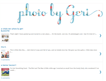 Tablet Screenshot of photobygeri.blogspot.com