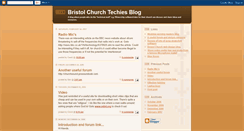 Desktop Screenshot of bristolchurchtechies.blogspot.com