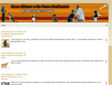 Tablet Screenshot of comoeducaraunperroya.blogspot.com