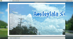 Desktop Screenshot of amileylala.blogspot.com