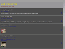 Tablet Screenshot of dean-sunshine.blogspot.com
