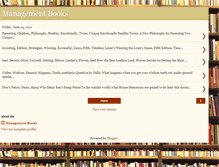 Tablet Screenshot of management-books.blogspot.com