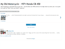 Tablet Screenshot of myoldmotorcycle.blogspot.com