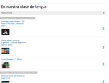 Tablet Screenshot of ennuestraclasedelengua.blogspot.com