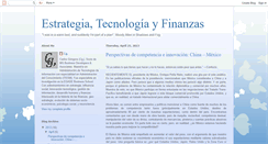 Desktop Screenshot of inteligenciayestrategia.blogspot.com