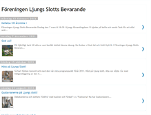 Tablet Screenshot of ljungsslott.blogspot.com
