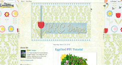 Desktop Screenshot of bkcdesigns.blogspot.com