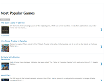 Tablet Screenshot of gamesforplaystation3.blogspot.com