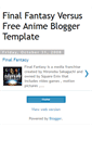 Mobile Screenshot of ffv-freeanimetheme.blogspot.com