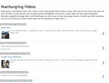 Tablet Screenshot of nuerburgring-vids.blogspot.com