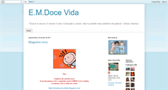 Desktop Screenshot of escoladocevida.blogspot.com