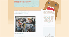 Desktop Screenshot of imaginegravity.blogspot.com