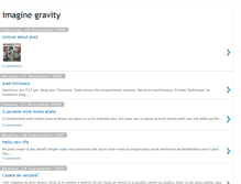Tablet Screenshot of imaginegravity.blogspot.com