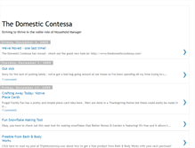 Tablet Screenshot of domesticcontessa.blogspot.com