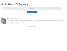 Tablet Screenshot of nicolewalkerphotography.blogspot.com
