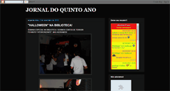 Desktop Screenshot of jornaldoquintoanodamanha.blogspot.com