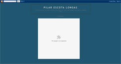 Desktop Screenshot of pilarescota.blogspot.com