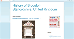 Desktop Screenshot of biddulphhistory.blogspot.com