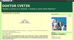Desktop Screenshot of doktorcvetin.blogspot.com