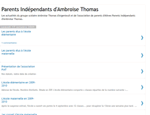 Tablet Screenshot of ambroisethomas.blogspot.com