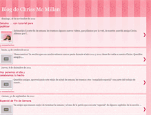 Tablet Screenshot of chrissmcmillan.blogspot.com