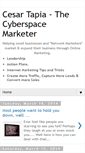 Mobile Screenshot of cesar-tapia.blogspot.com