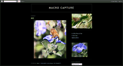 Desktop Screenshot of macrocapture.blogspot.com