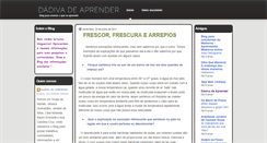 Desktop Screenshot of dadiva-de-aprender.blogspot.com