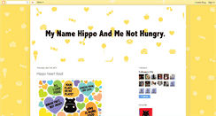 Desktop Screenshot of hippofighthunger.blogspot.com