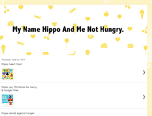 Tablet Screenshot of hippofighthunger.blogspot.com