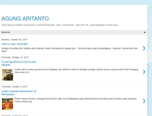 Tablet Screenshot of agungaritanto.blogspot.com