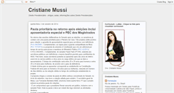 Desktop Screenshot of cristianemussi.blogspot.com