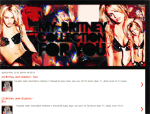 Tablet Screenshot of mybritneycollectionforyou.blogspot.com