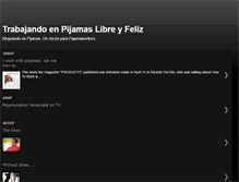 Tablet Screenshot of enpijamasyfeliz.blogspot.com