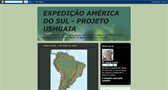 Desktop Screenshot of americadosul2009.blogspot.com