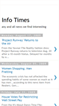 Mobile Screenshot of info-times.blogspot.com