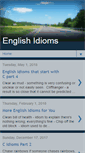 Mobile Screenshot of english-idioms.blogspot.com