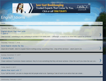 Tablet Screenshot of english-idioms.blogspot.com