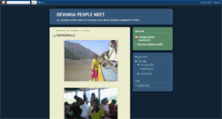 Desktop Screenshot of devanga-people-meet.blogspot.com