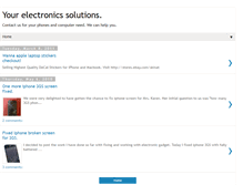 Tablet Screenshot of phonesfix.blogspot.com