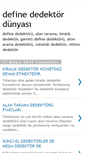 Mobile Screenshot of definededektoru-definededektoru.blogspot.com