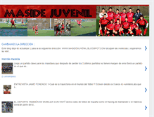 Tablet Screenshot of masidejuvenil.blogspot.com