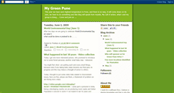 Desktop Screenshot of mygreenpune.blogspot.com