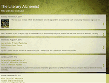 Tablet Screenshot of literaryalchemist.blogspot.com