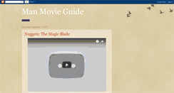 Desktop Screenshot of manmovieguide.blogspot.com