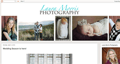 Desktop Screenshot of lauramorrisphotography.blogspot.com