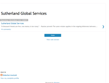 Tablet Screenshot of globalservicessuth.blogspot.com