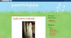 Desktop Screenshot of jeremi-tejidos.blogspot.com