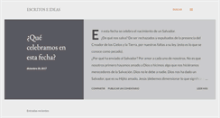 Desktop Screenshot of escritoseideas.blogspot.com